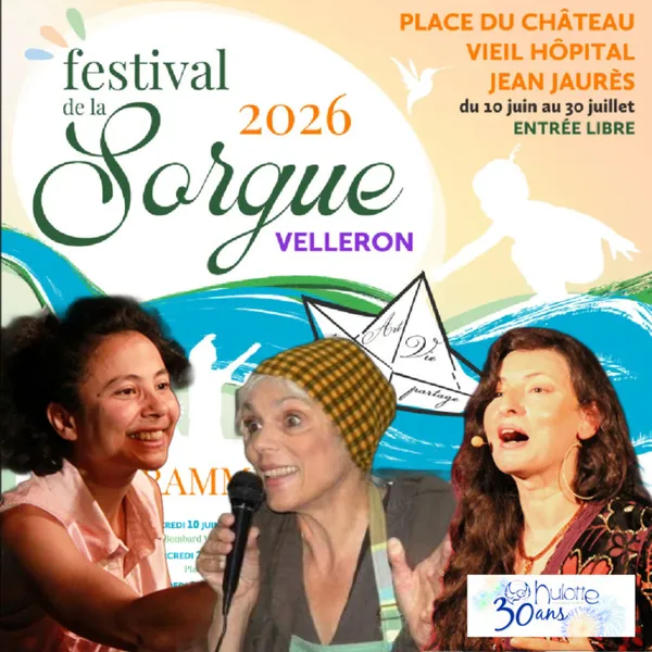 Festival de la Sorgue . Magali Monteils Cottereau . Joëlle Massard . Nourhène Kelly