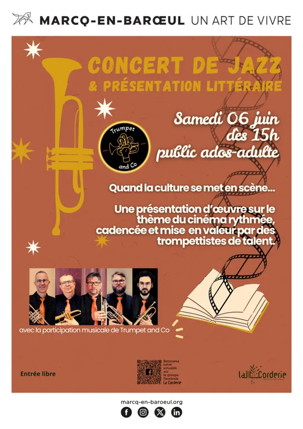 Concert de Jazz & présentation littéraire