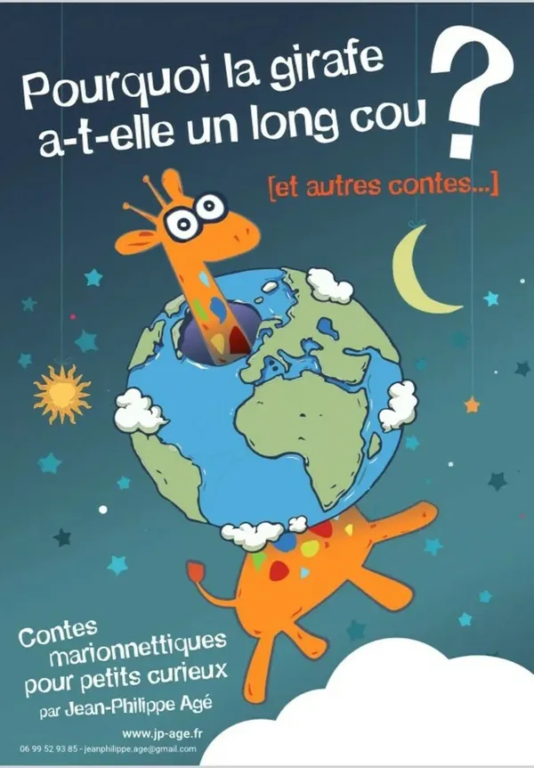 Spectacle : « Pourquoi la girafe a-t-elle un long cou ? »