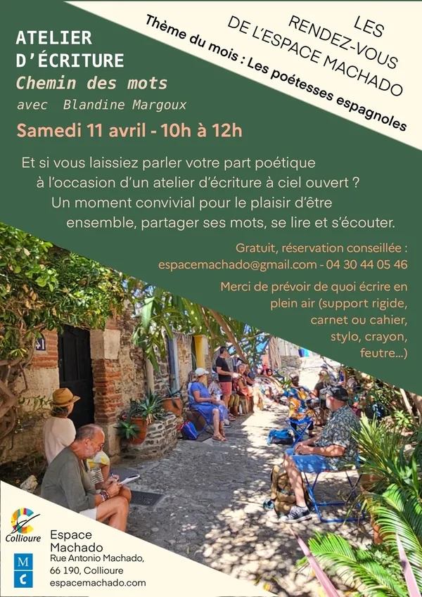 Atelier d'écriture "Chemin des mots"