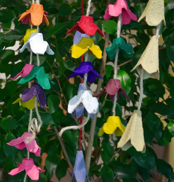 Atelier Guirlande de fleurs