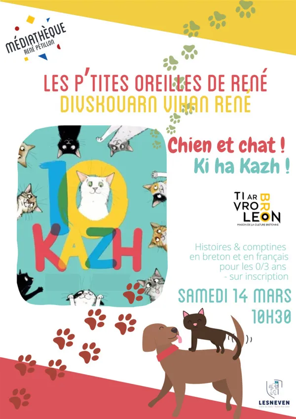 Divskouarn vihan René: Ki ha Kazh