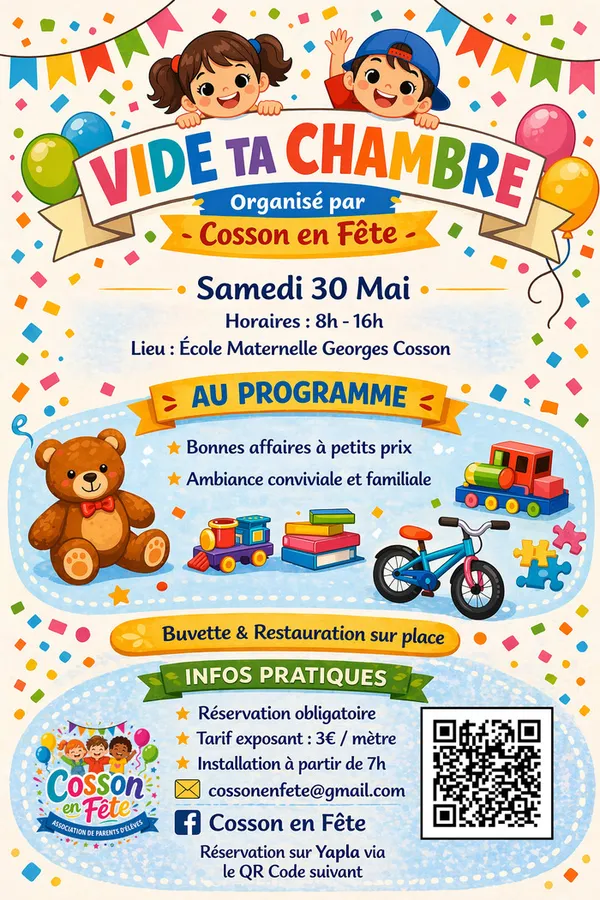 Vide ta chambre - 30/05/26