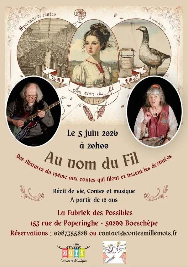 Au nom du Fil à La Fabriek des possibles de Boeschèpe