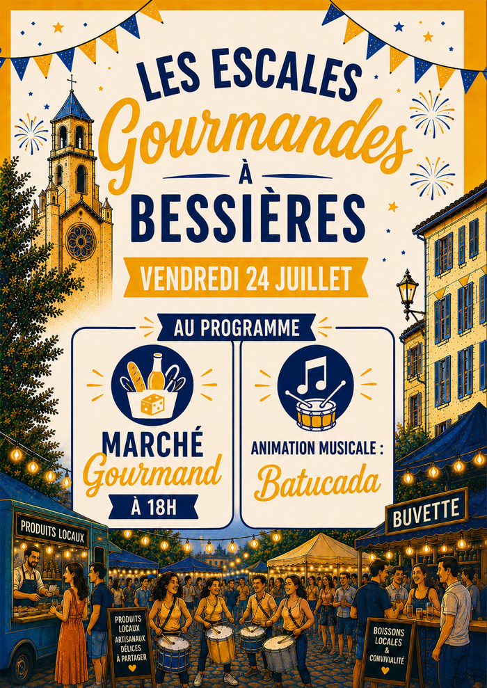 Escale Gourmande #4 MARCHÉ GOURMAND