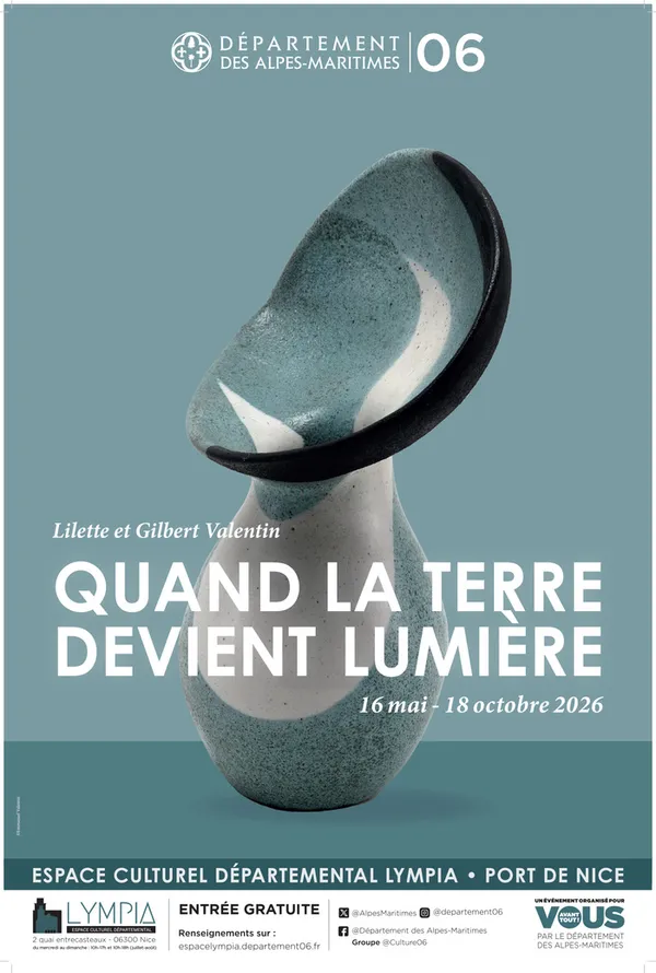 Visite guidée de l'exposition "Lilette et Gilbert Valentin - Quand la terre devient lumière" par Marie Roos Valentin