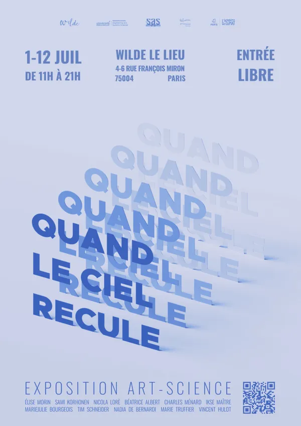 Quand le ciel recule - Exposition collective art-science