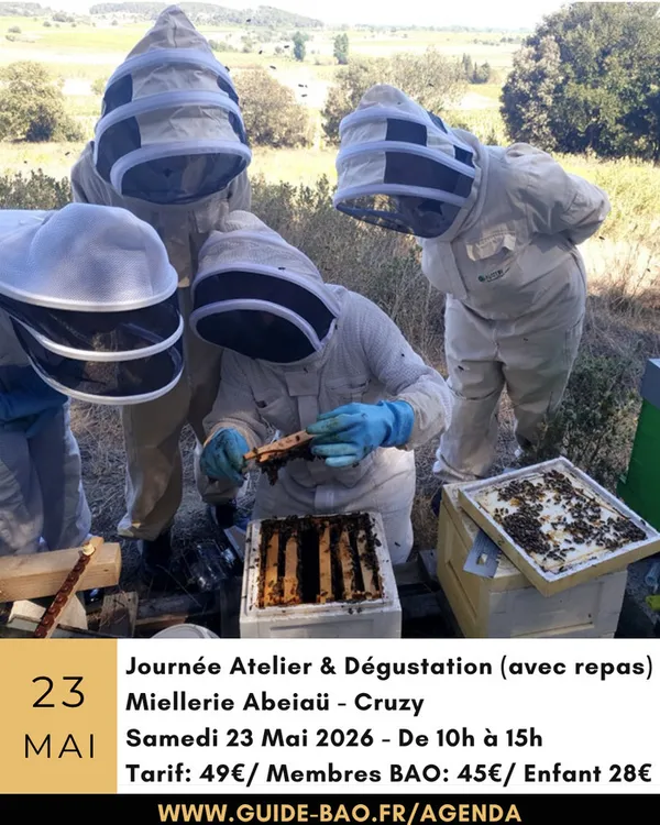 Stage Immersion au pays des abeilles à Cruzy
