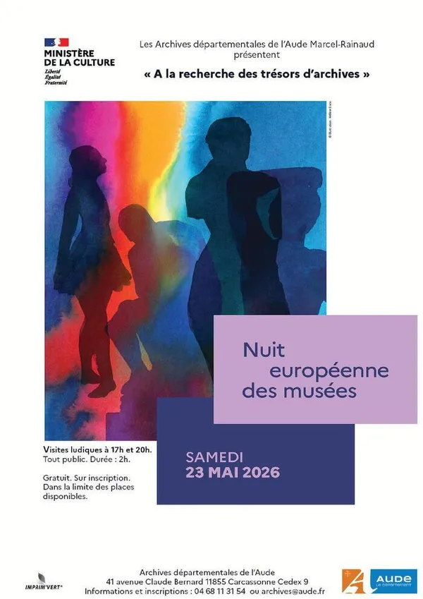La Nuit européenne des musées aux Archives départementales de l'Aude