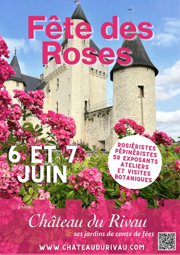 Fête des Roses au Château du Rivau