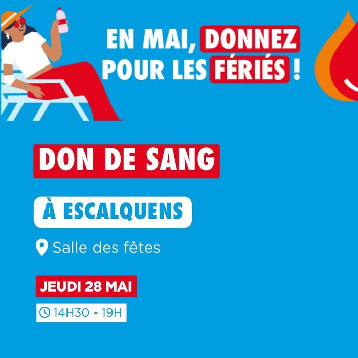 🩸 Collecte de sang à Escalquens