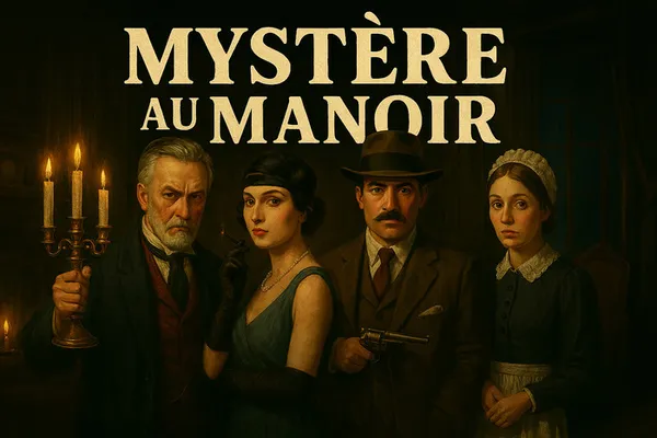 Murder Party à la médiathèque : Mystère au manoir