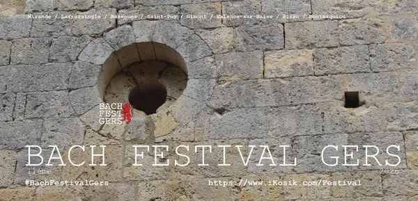 11ème BACH FESTIVAL GERS 2026 - CONCERT POUR VIOLONCELLE ET ORGUE à Gimont