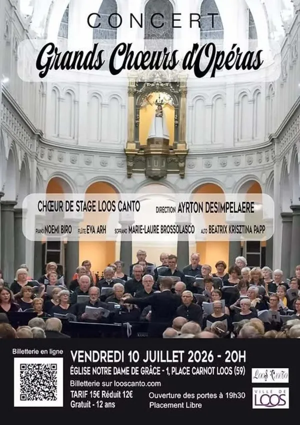 Grands choeurs d'opéras français et italiens