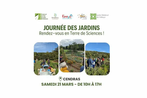 Journée des jardins - Rendez-vous en Terres de Sciences !