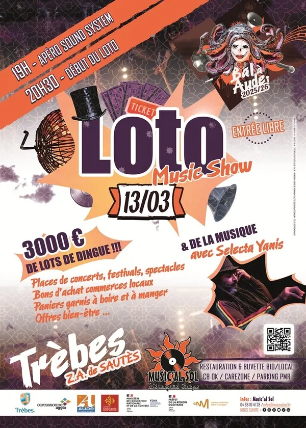 LOTO Music Show +  SELECTA YANIS