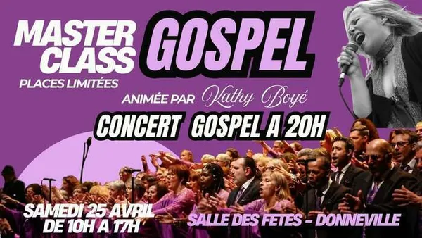 MASTERCLASS GOSPEL et CONCERT GOSPEL