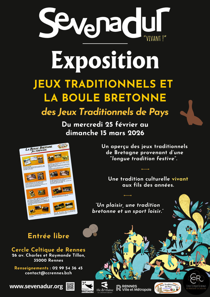 Sevenadur – Exposition : Jeux traditionnels et la boule bretonne