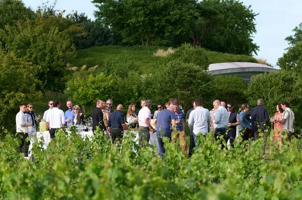 Barbecue dans les jardins du Château Haut-Bailly