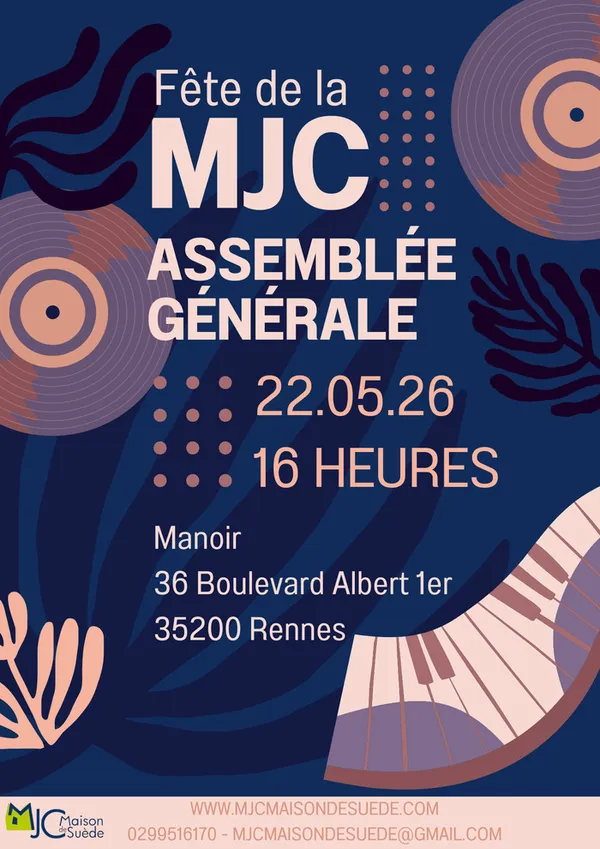 📣 Fête de la MJC & Assemblée Générale