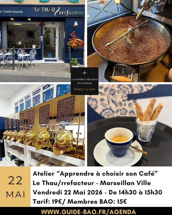 Atelier Apprendre à choisir mon café à Marseillan-Ville