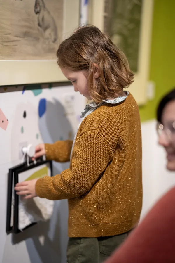 Les petites mains de Toucher l'art !