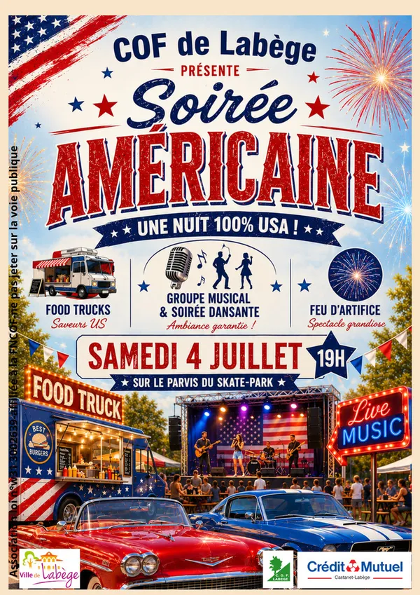 SOIRÉE AMÉRICAINE