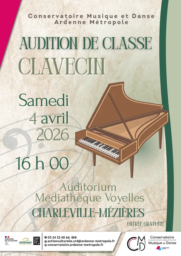 Audition de classe : clavecin