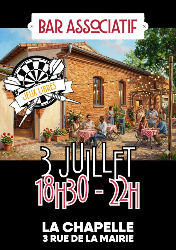 Bar associatif "La Chapelle" : une nouvelle formule vous attend ce vendredi !