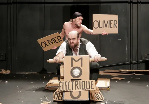 Festival Les Tombées de la Nuit / Les gros patinent bien • Olivier Martin-Salvan & Pierre Guillois