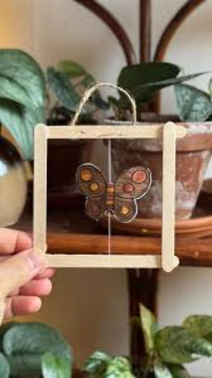 La P'tite Fabrique : cadre Papillon