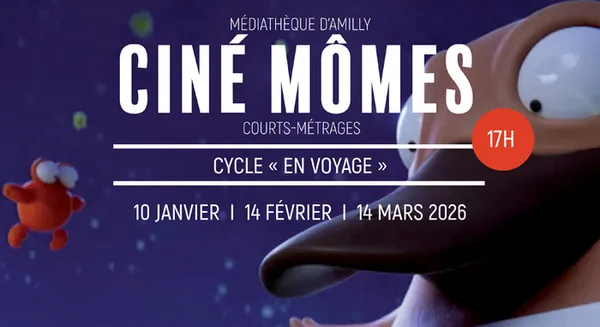 Ciné mômes à la médiathèque - Cycle « En voyage » (courts-métrages)