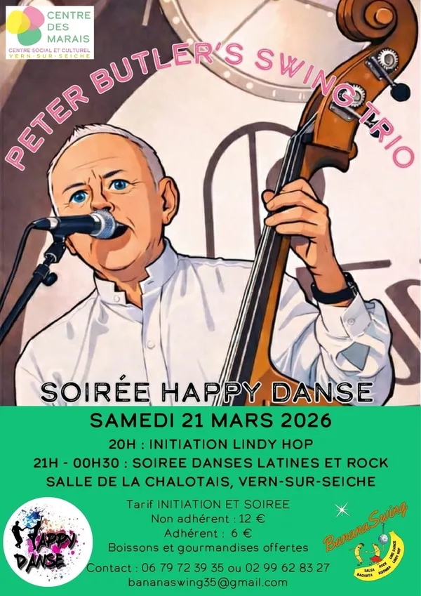 Soirée dansante avec Happy Danse