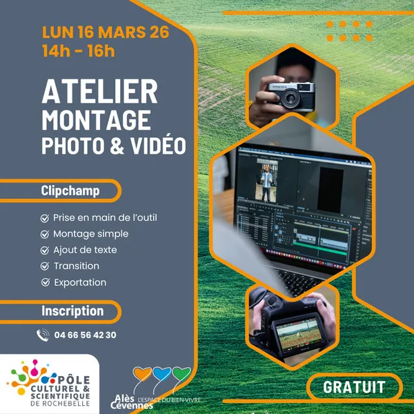 Atelier Montage photo & vidéo