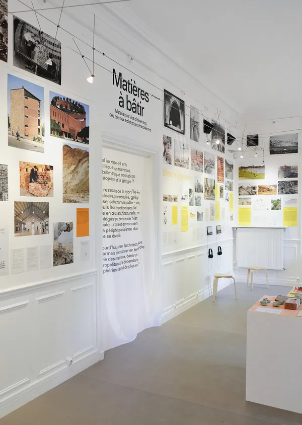 Visite libre de l'exposition "Matières à bâtir"