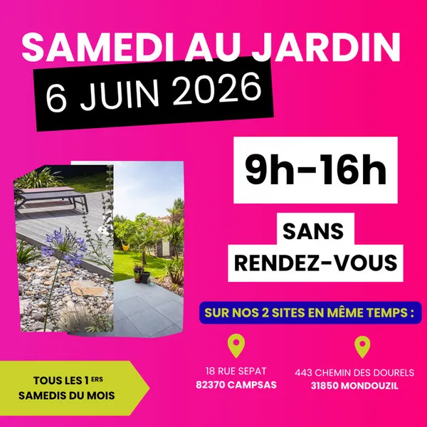 Samedi au jardin chez Spironello - 6 juin 2026