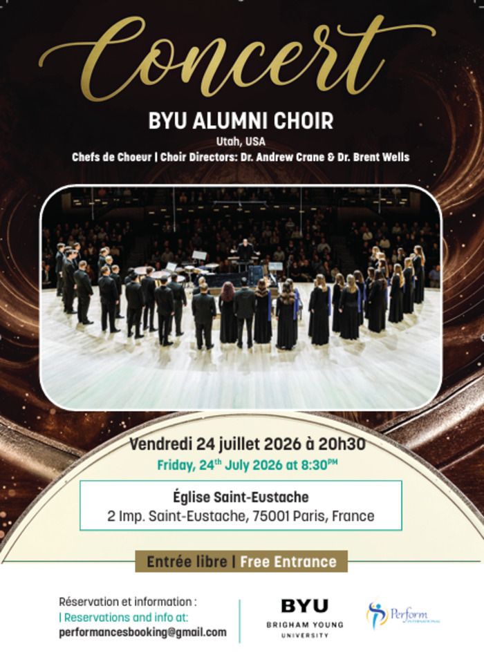 Concert du BYU Alumni Choir