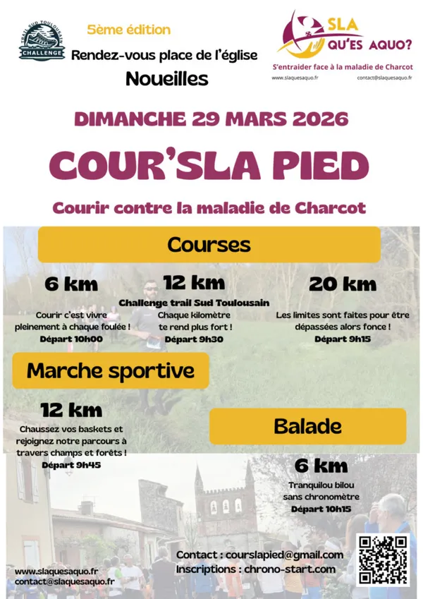 Cour'SLA pied à Noueilles