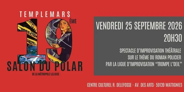 Salon du Polar - Spectacle d'impro