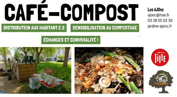 Café-Compost au Jardin Partagé et Familial des Waz'ifs
