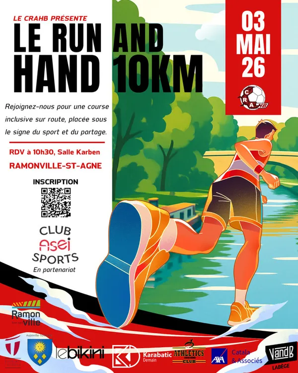 1ère édition de la course Run & Hand