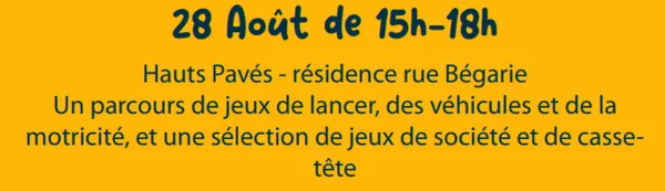 Maison des Jeux – Hauts Pavés