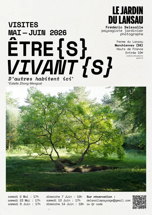 « Être(s) vivants(s)", d'autres habitent ici. » : visite du Jardin du Lansau