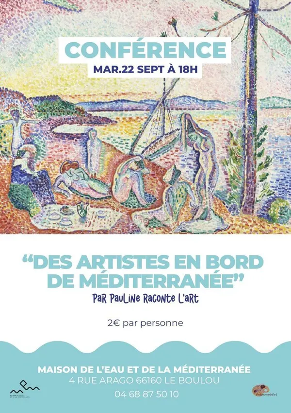 Conférence : Des artistes en bord de Méditerranée