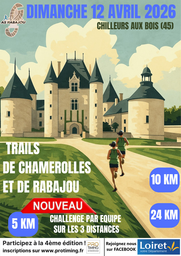 TRAILS DE CHAMEROLLES ET RABAJOU