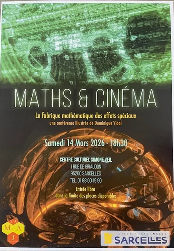 Conférence - La fabrique mathématique des effets spéciaux