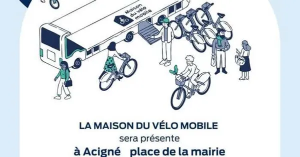 Maison du vélo mobile