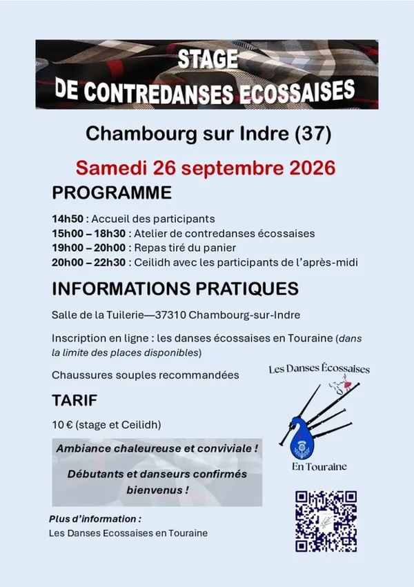 Stage et Ceilidh de Contredanses Ecossaises