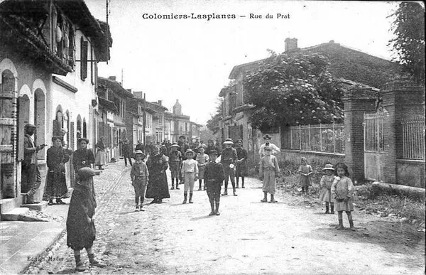 Histoire : Découverte du village de Colomiers au travers des cartes postales de 1900