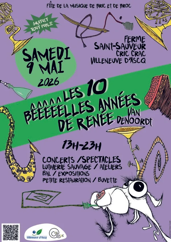 Les 10 ans de la fanfare Renée van Denoordt
